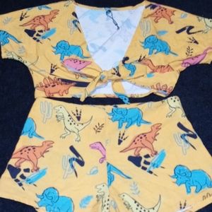 🌕Dinosaur 2 piece Set